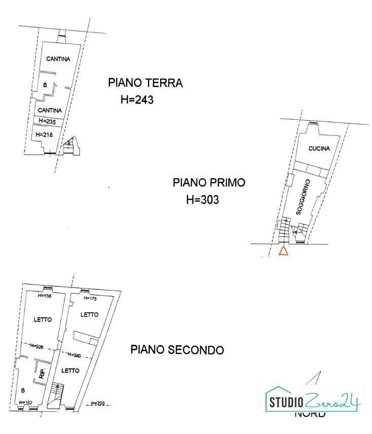 Foto 21 - Trilocale Avigliano Umbro - planimetria 1