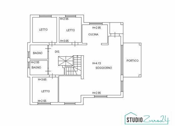 Foto 37 - Villa rimembranze
 
20, Montecchio - planimetria 1