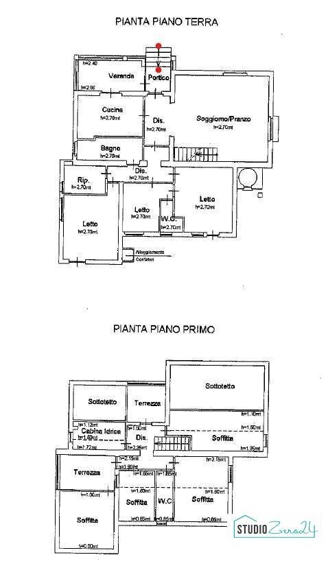 Foto 28 - Villa rimembranze
 
22, Amelia - floor plans 1