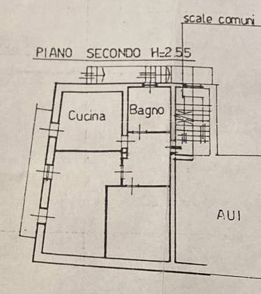 Foto 12 - Trilocale Via Oneta, Gromo - planimetria 1