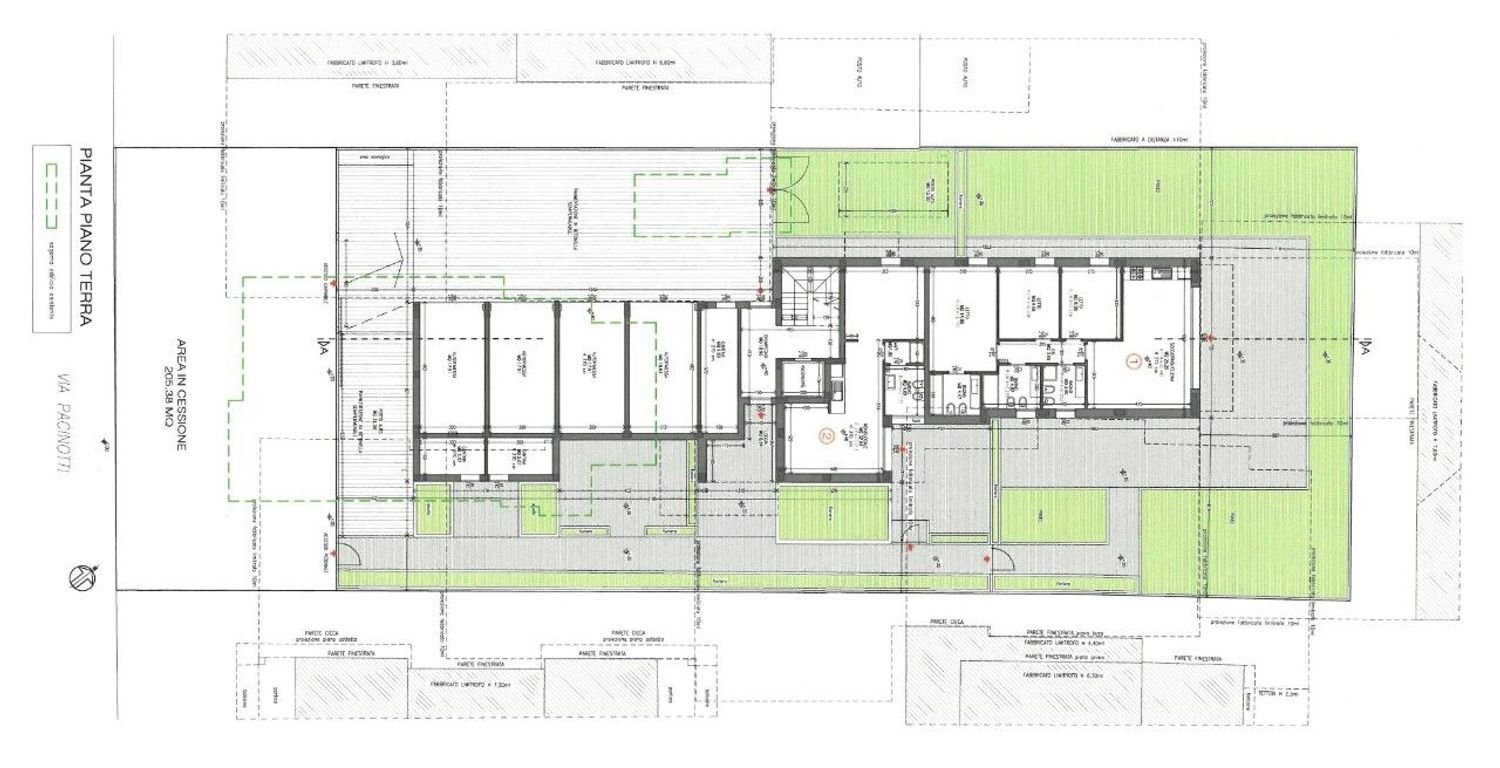 planimetria - Four-room apartment Pacinotti, Cervia - floor plans 1