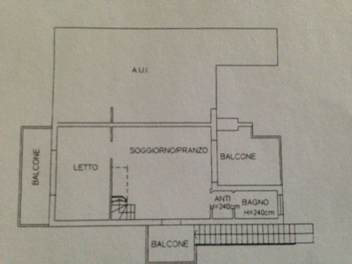 planimetria - Appartamento Scalette, Cervia - planimetria 1