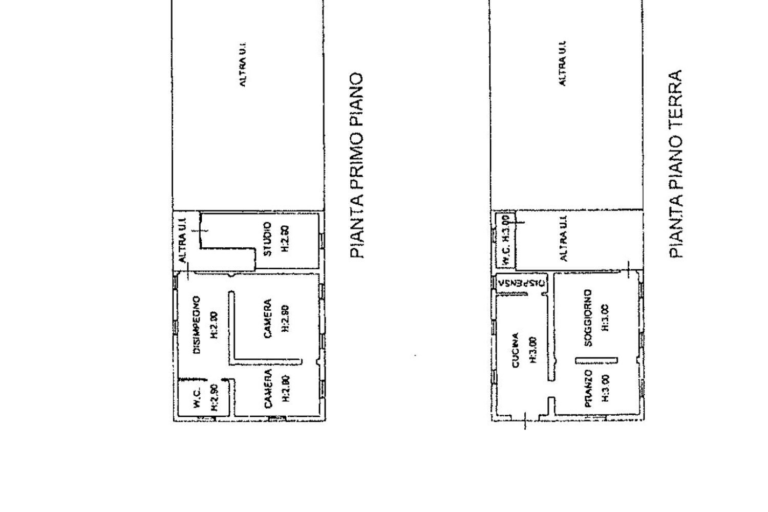 planimetria - Rustic Chiavica Fenaria, Alfonsine - floor plans 1