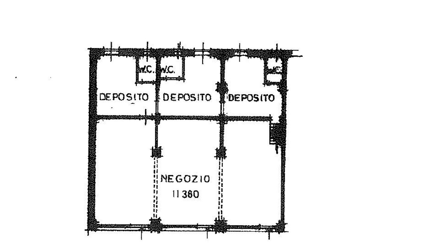 planimetria - Commercial Premises Irpinia, Cervia - floor plans 1