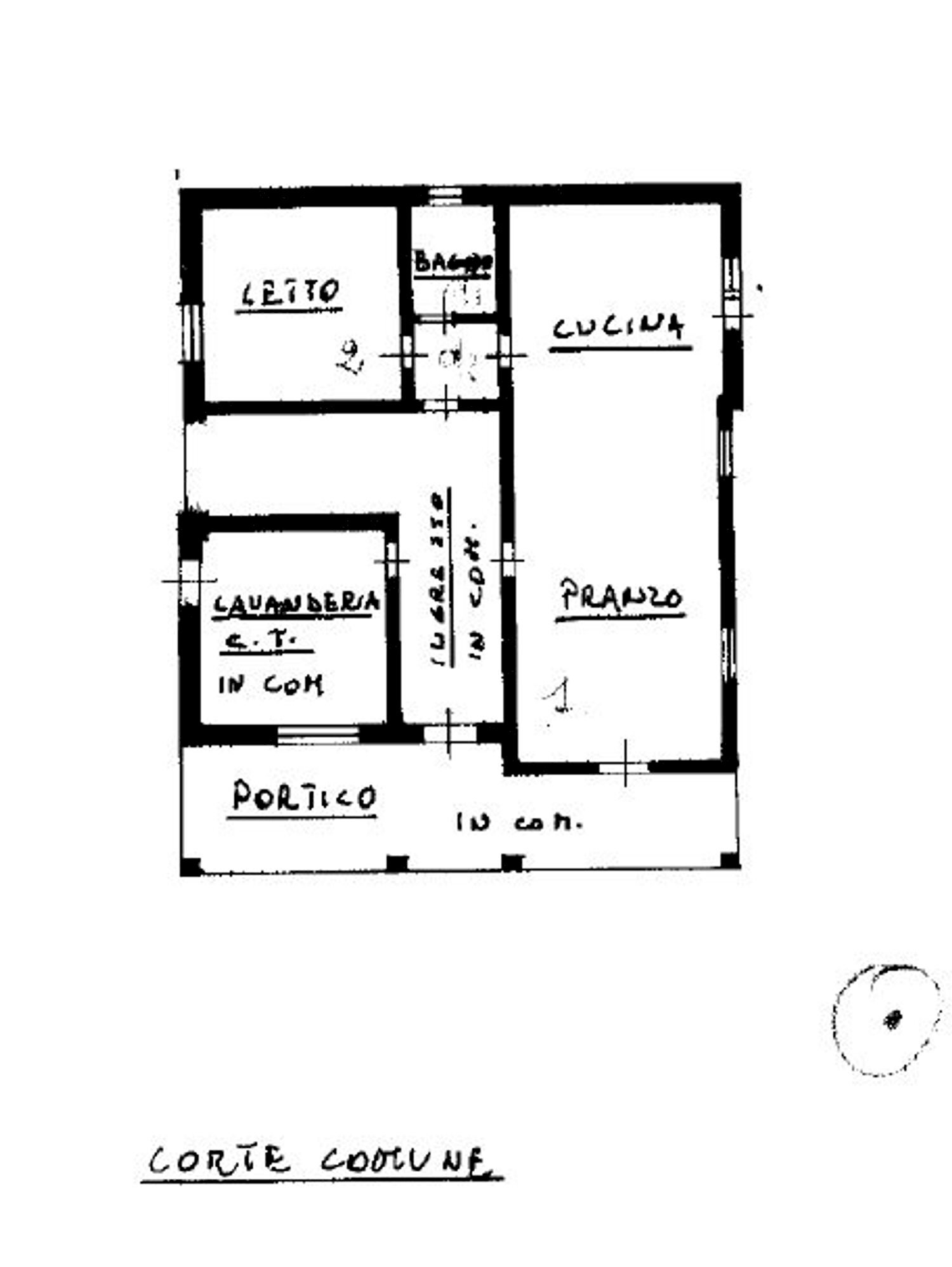 planimetria - Villa dei Lombardi, Ravenna - planimetria 1