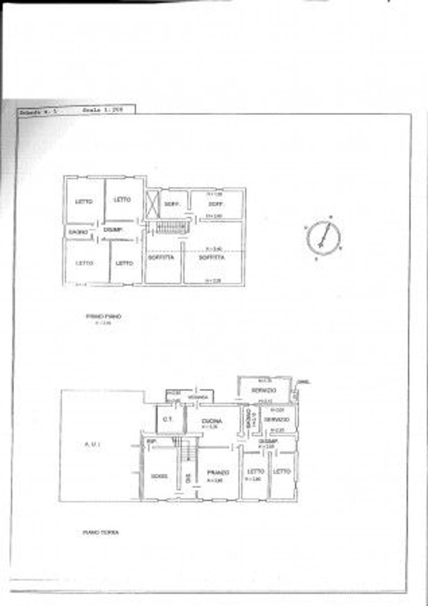 planimetria - Rustico Lunetta, Cervia - planimetria 1