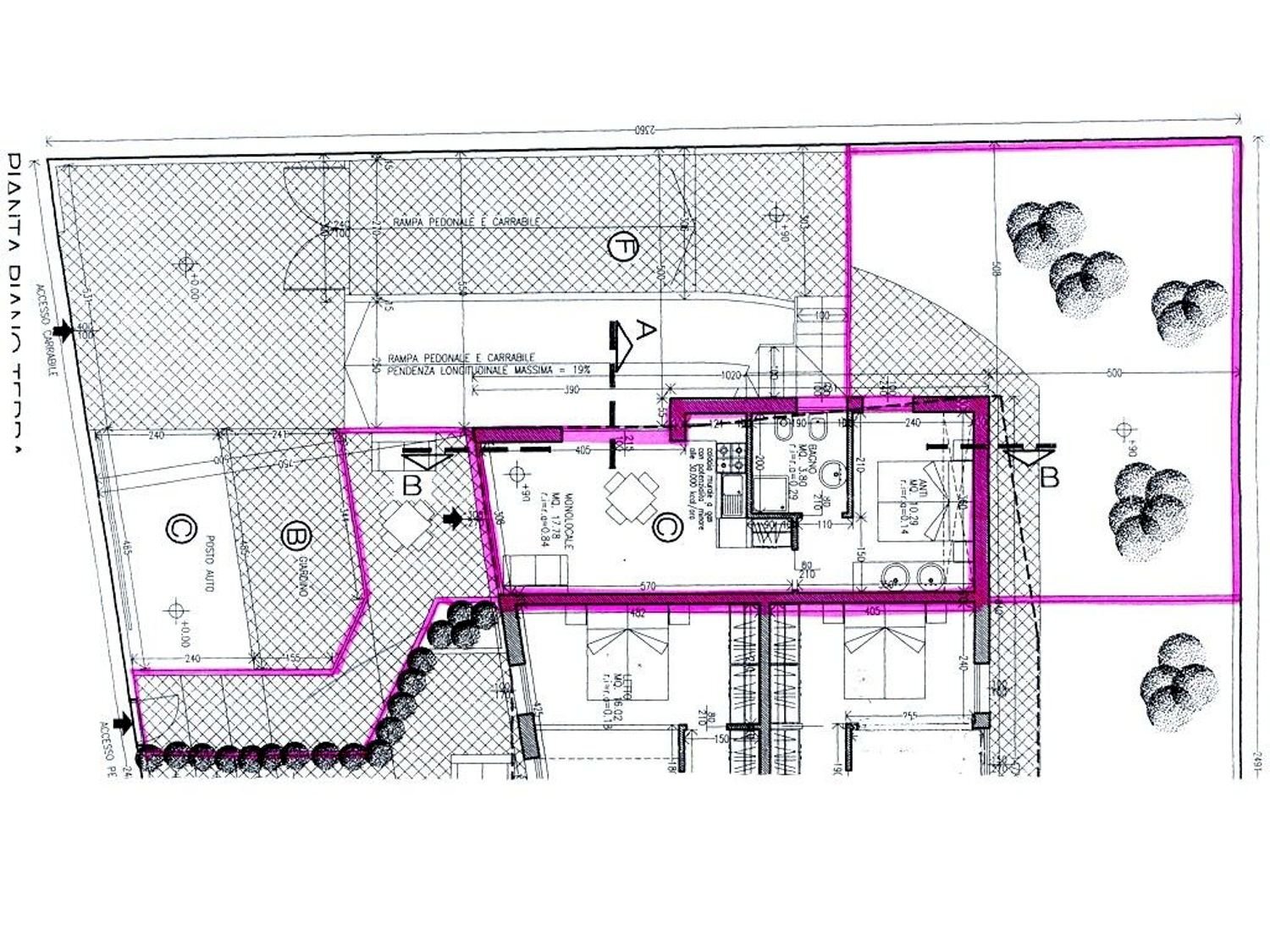 planimetria - Bilocale Dante Alighieri
 
6, Cervia - planimetria 1