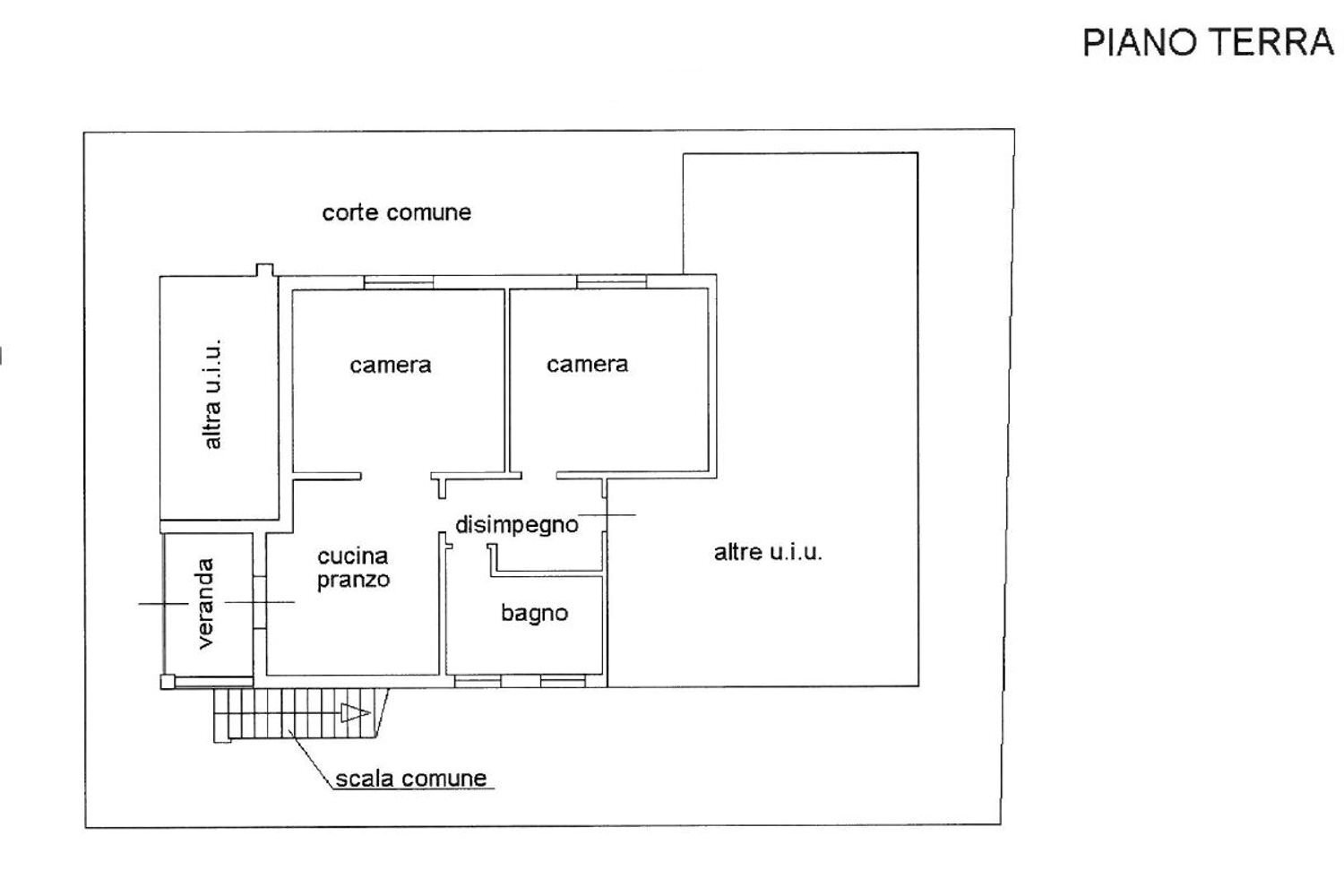 planimetria - Trilocale Grazia Deledda
 
44, Cervia - planimetria 1