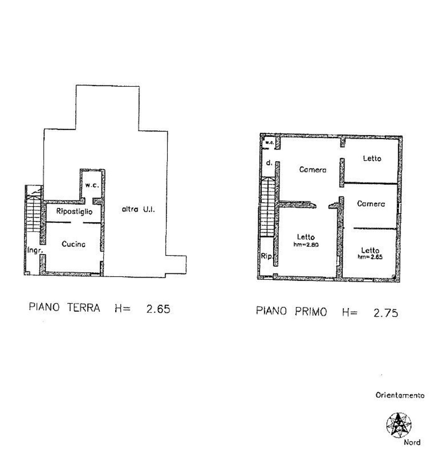 planimetria - Casa semi indipendente Matelica
 
96, Cervia - planimetria 1
