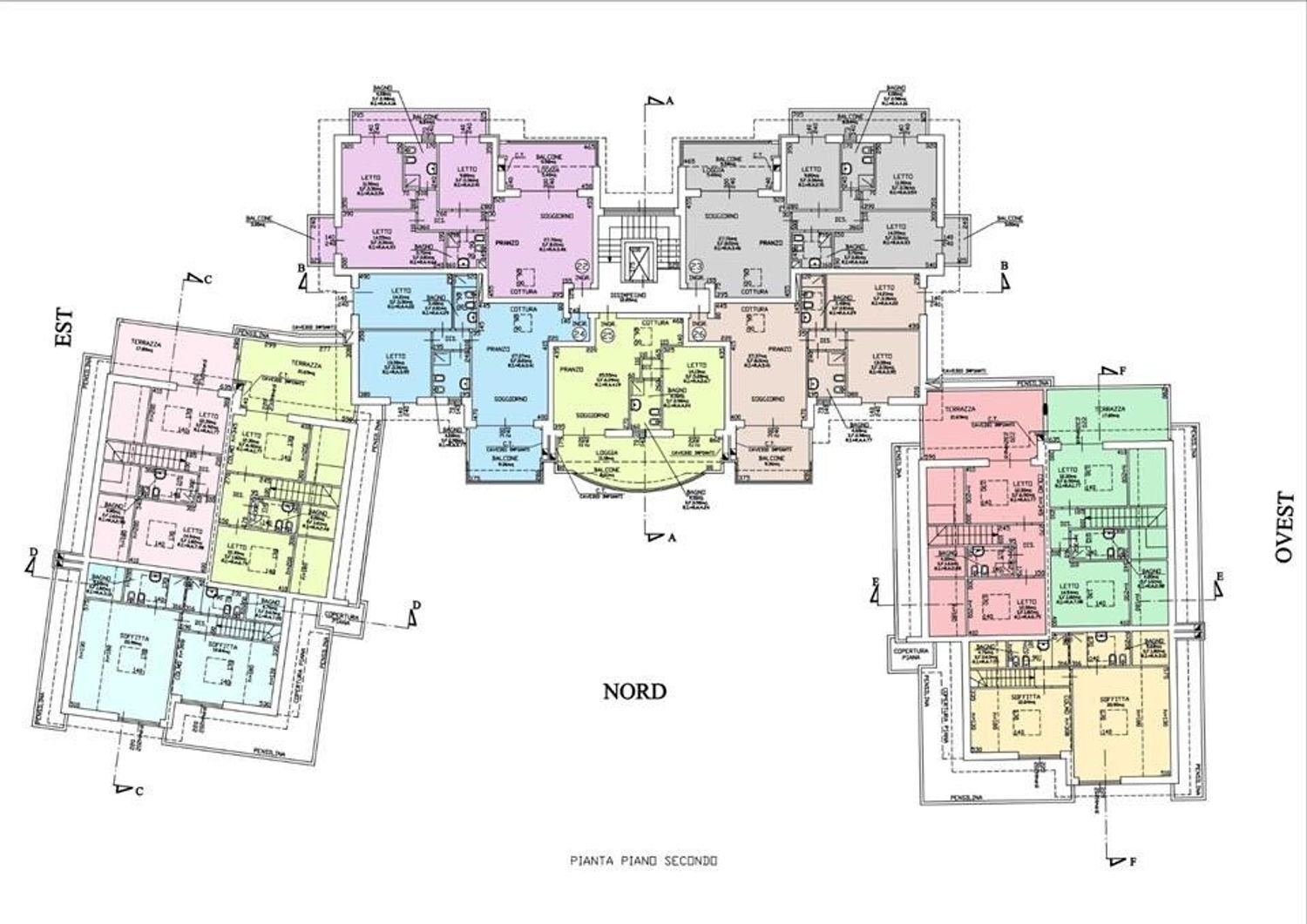 planimetria - Bilocale Giulio Natta, Cervia - planimetria 1