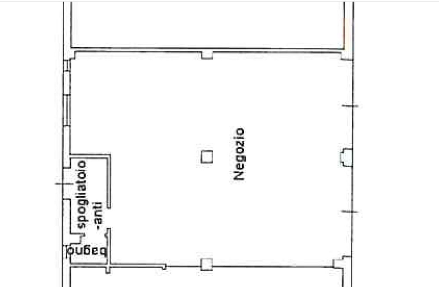 planimetria - Locale Commerciale Fratelli Vivaldi, Cervia - planimetria 1