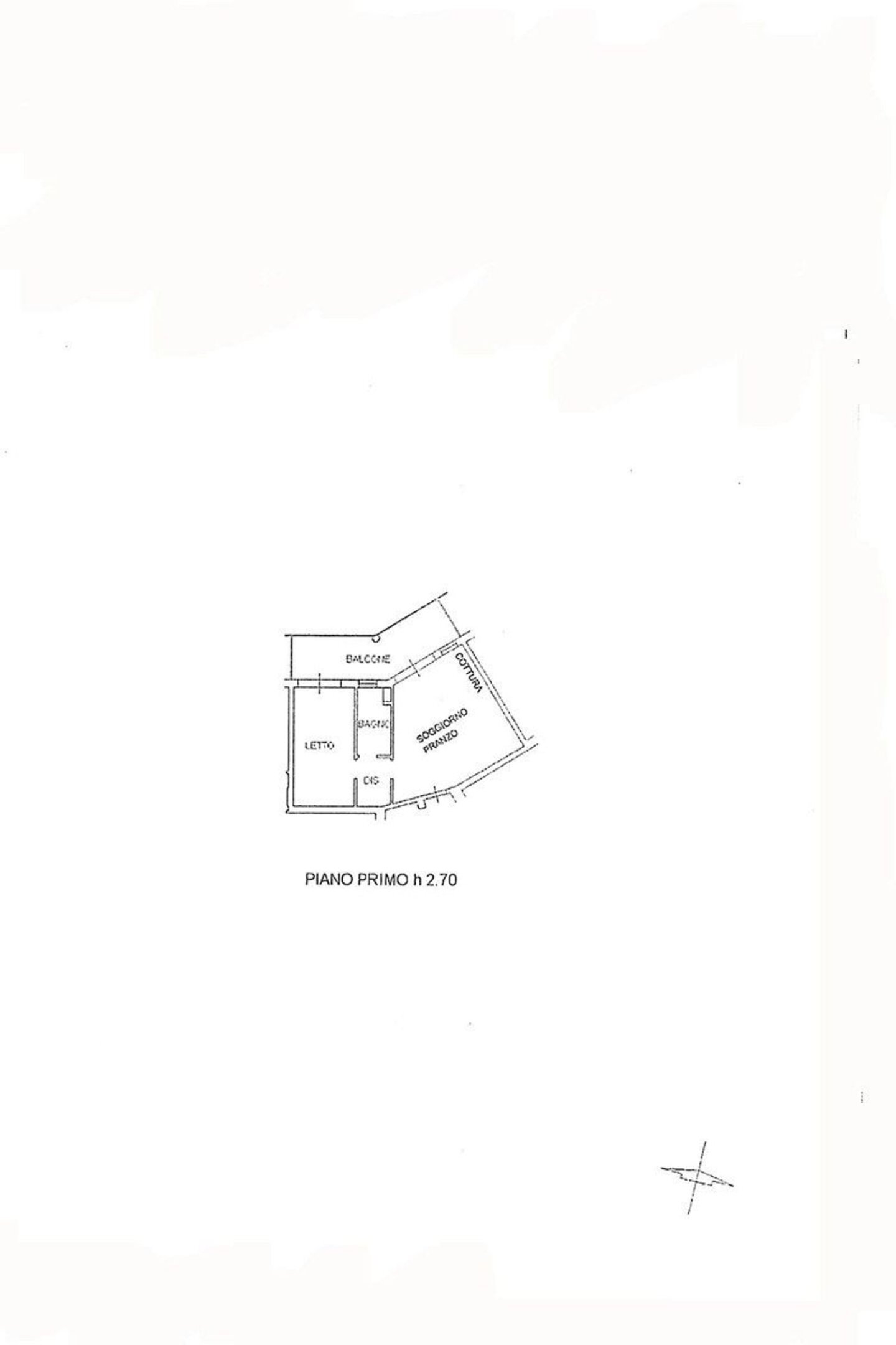 planimetria - Bilocale Ravenna, Cervia - planimetria 1