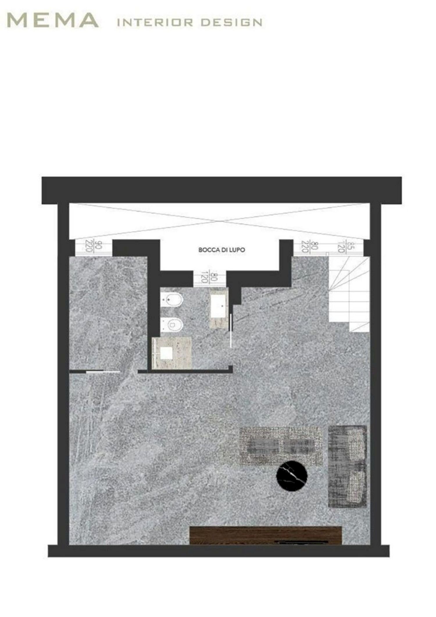 planimetria - Villa a Schiera II, Cervia - planimetria 1