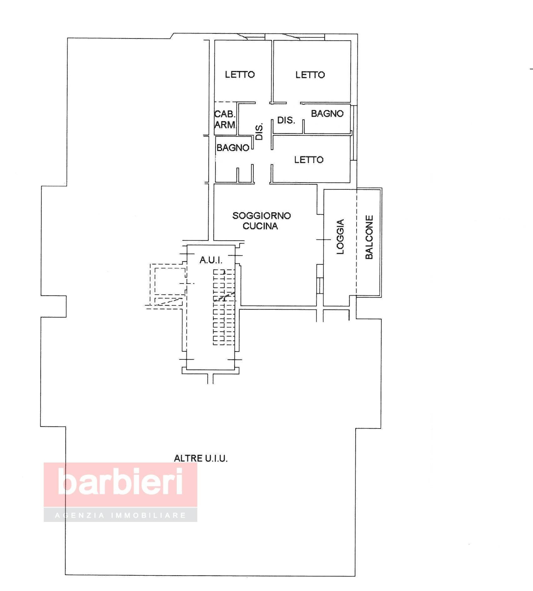 Foto 34 - Four-room apartment Tiziano
 
14, Cervia - floor plans 1