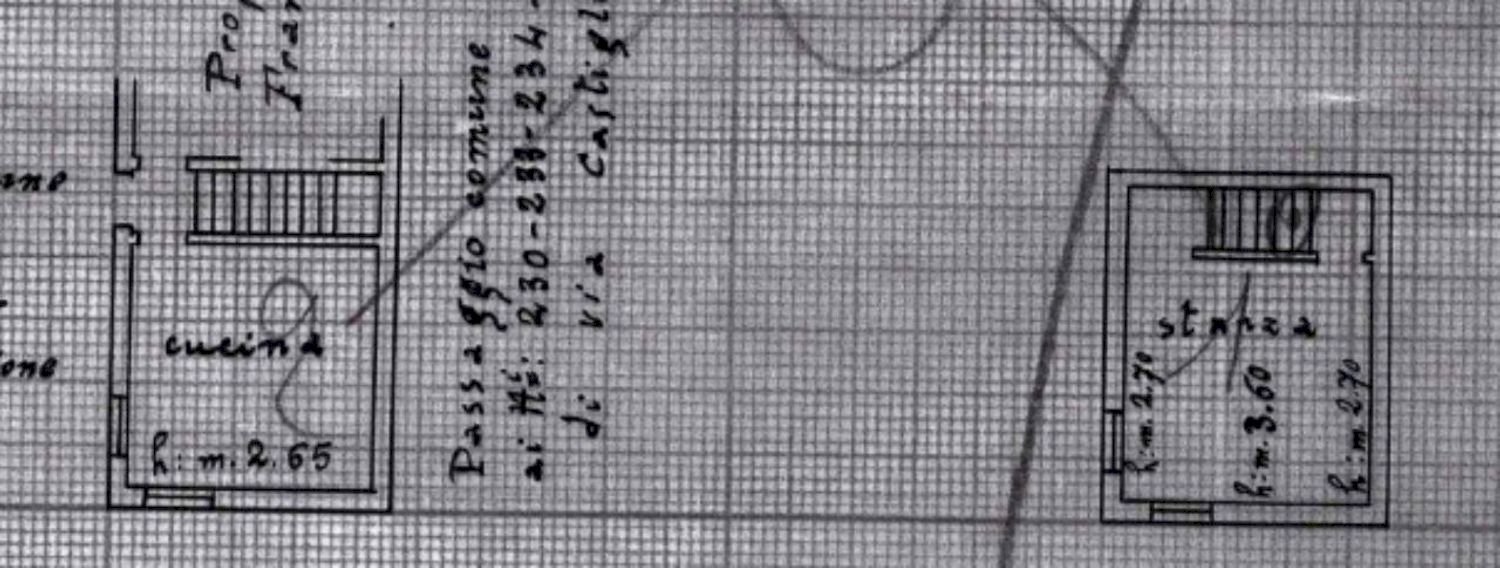 planimetria - Semi-detached house Domenico Turci, Ravenna - floor plans 1