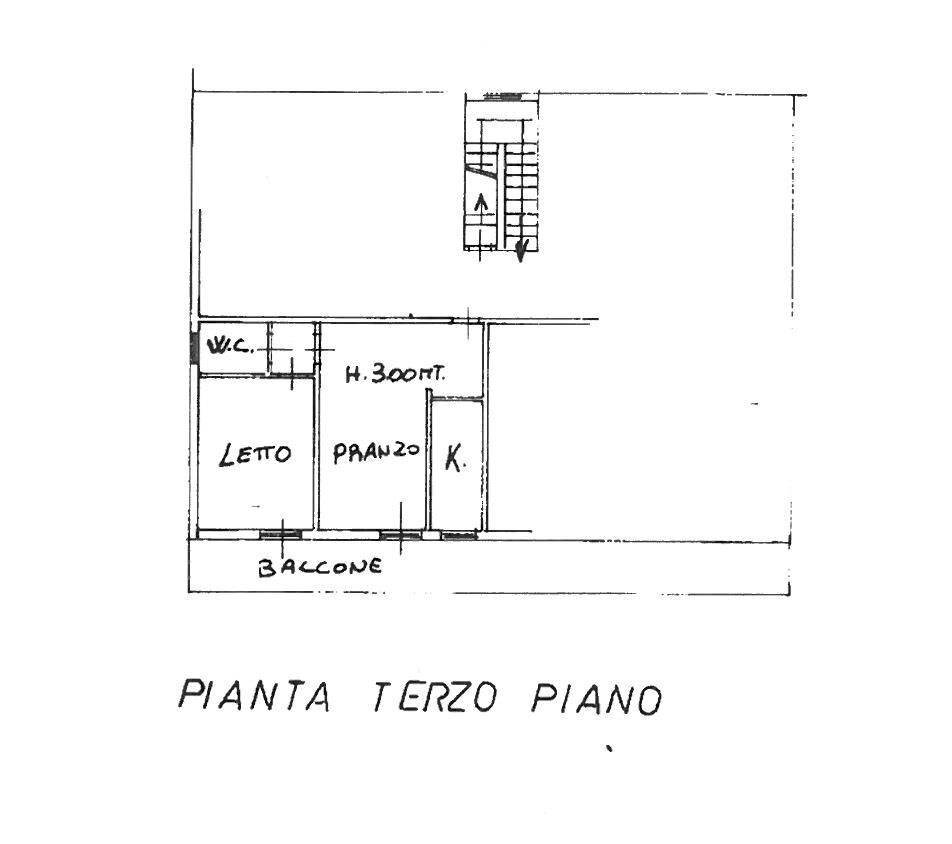 Foto 21 - Bilocale Viale Matteotti
 
71, Cervia - planimetria 1