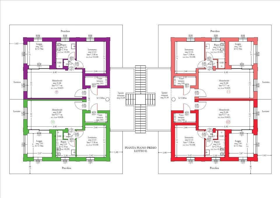 Foto 7 - Bilocale Via Galeata
 
15, Ravenna - planimetria 1