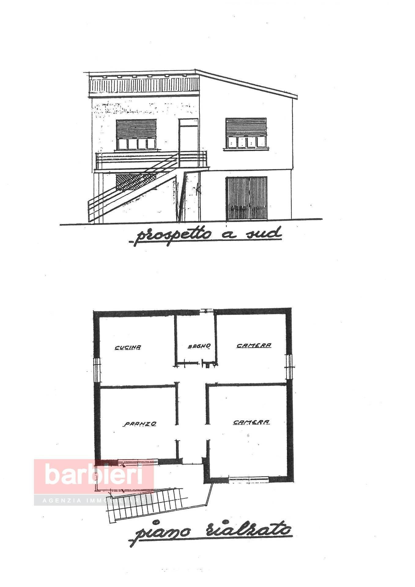 Foto 33 - Villa Vialetto Caruso
 
2, Cervia - planimetria 1