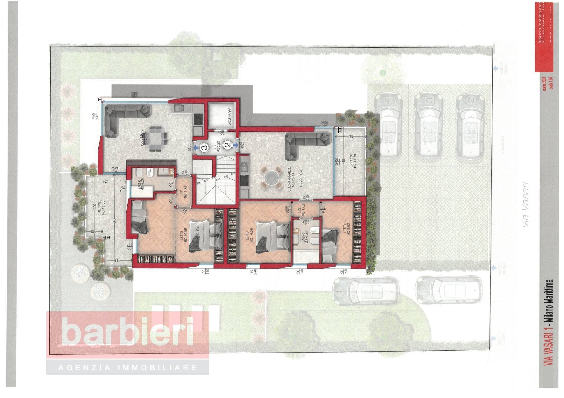 Foto 4 - Bilocale Via Vasari
 
1, Cervia - planimetria 1