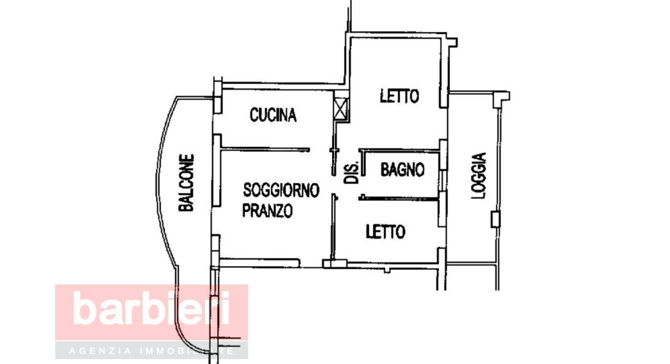 Foto 26 - Quadrilocale Martiri Fantini
 
67, Cervia - planimetria 1