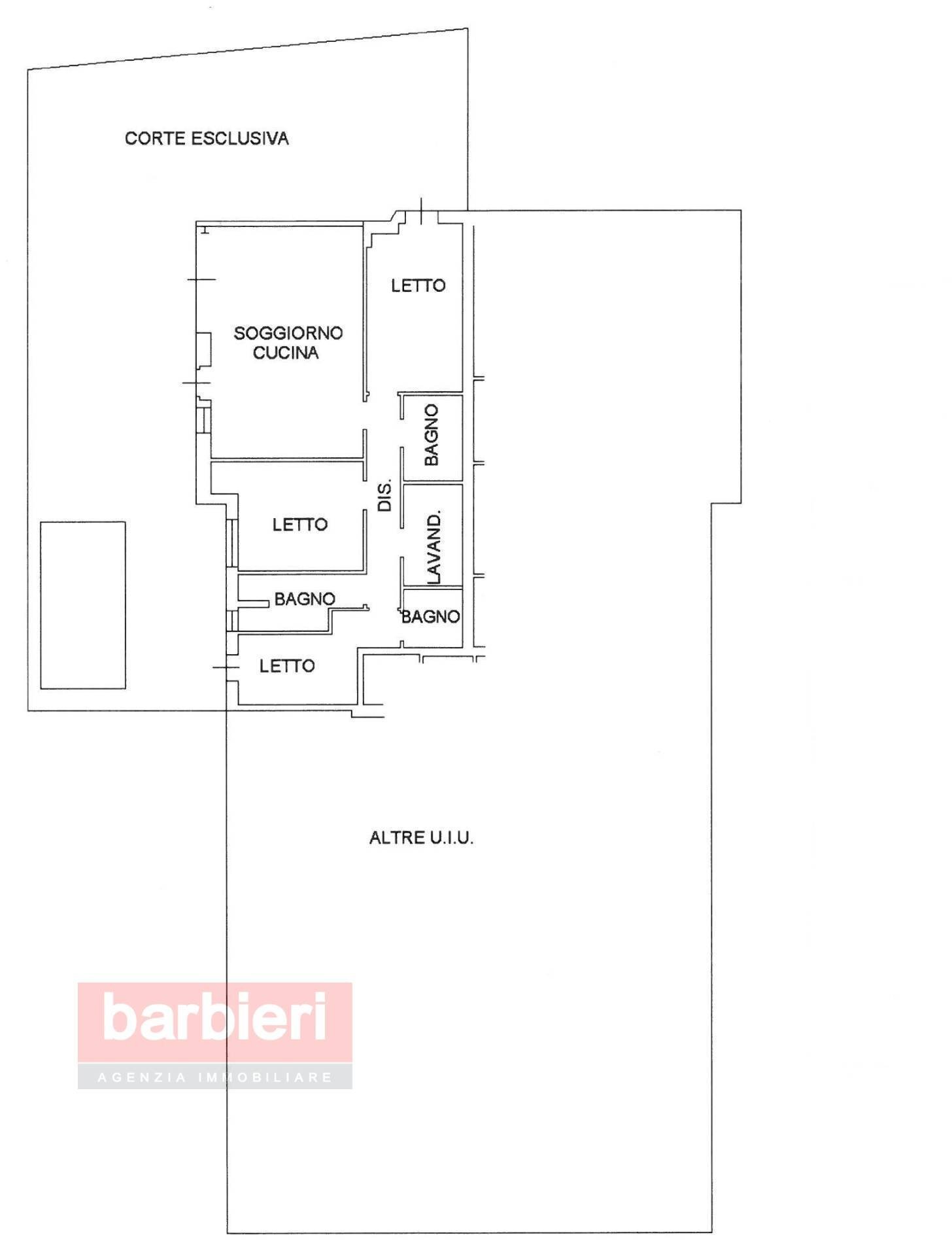 Foto 8 - Quadrilocale Via Tiziano
 
14, Cervia - planimetria 1