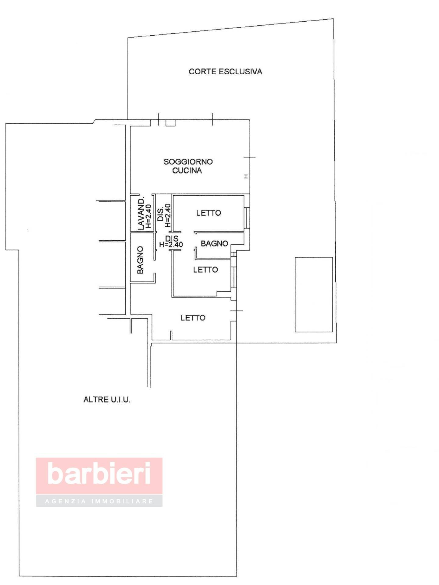 Foto 8 - Quadrilocale Via Tiziano
 
14, Cervia - planimetria 1