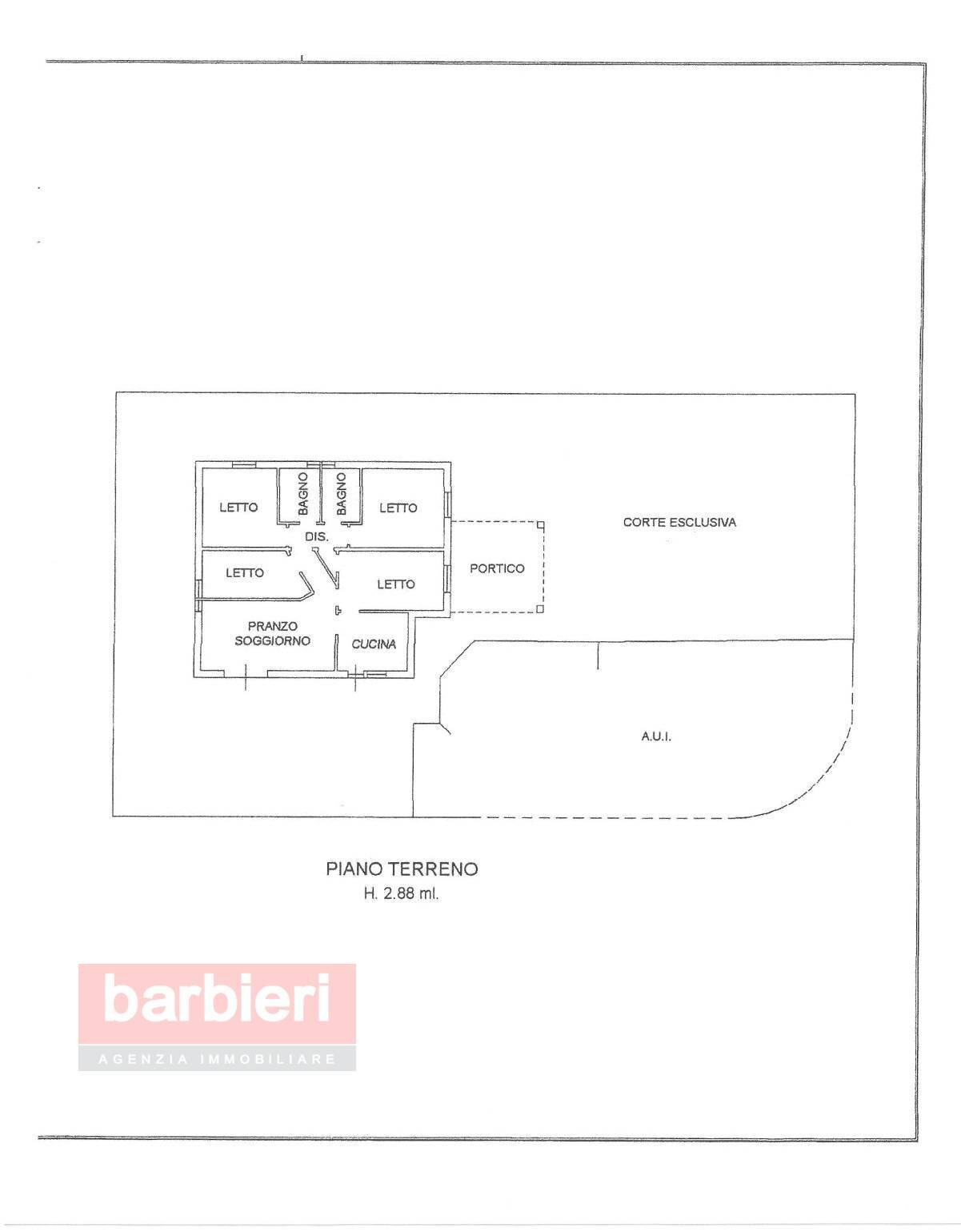 Foto 33 - Appartamento Via Paisiello
 
2, Cervia - planimetria 1