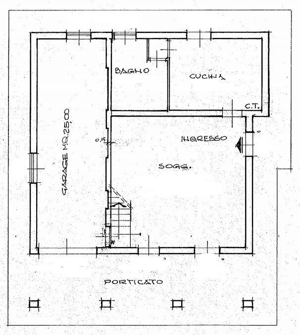 Foto 46 - Casa indipendente Via Della Marasca, Ferrara - planimetria 1