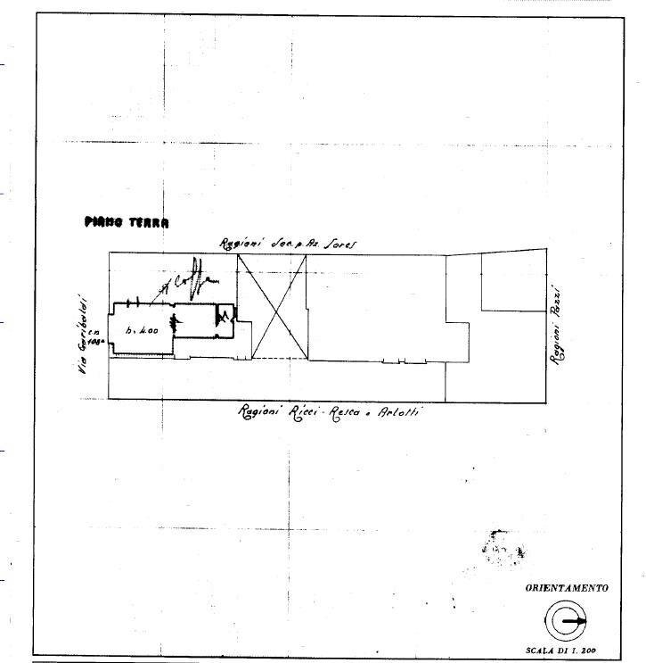 Foto 20 - Attività Commerciale Via Giuseppe Garibaldi, Ferrara - planimetria 1