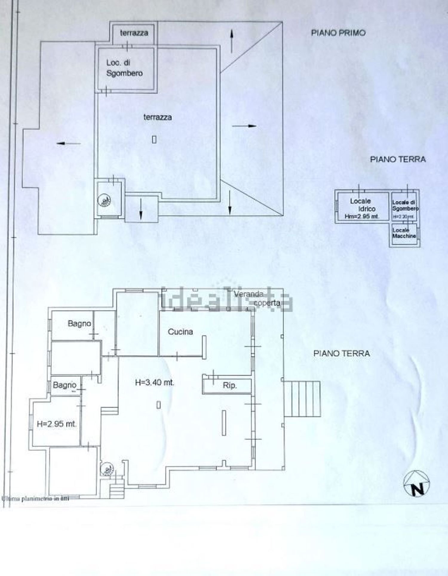 planimetria - Villa via per Canicattini
 
sn, Siracusa - floor plans 1