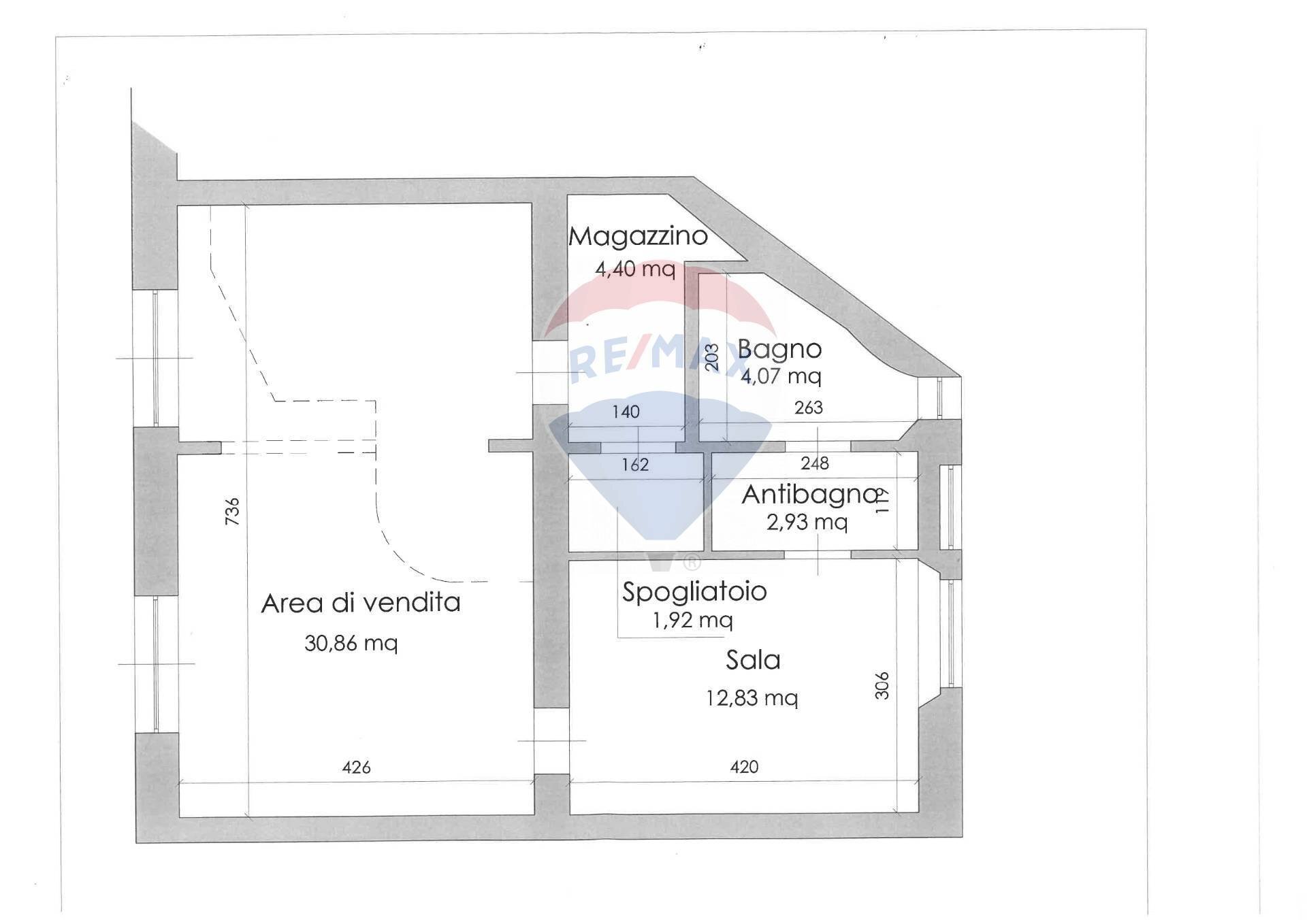 Pianta 2D - Cafeteria - Cold Bar Via Bengasi
 
64, Livorno - floor plans 1