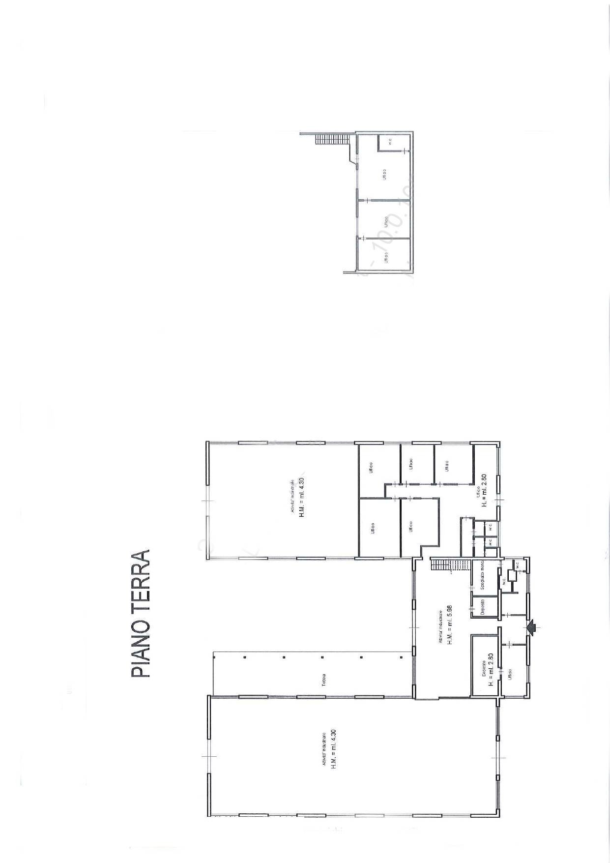 Foto 4 - Capannone Strada 151 Ortana
 
snc, Soriano nel Cimino - planimetria 1