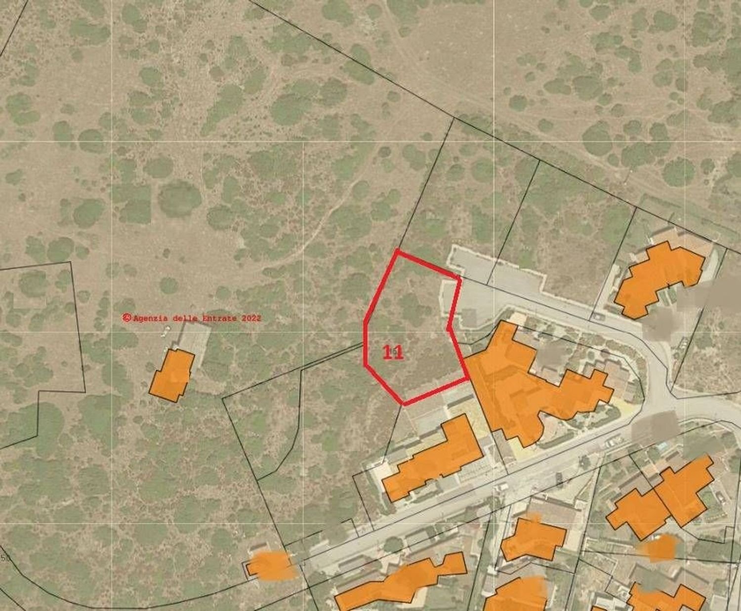 planimetria - Terreno edificabile Statale 133bis di Palau, Santa Teresa Gallura - planimetria 1