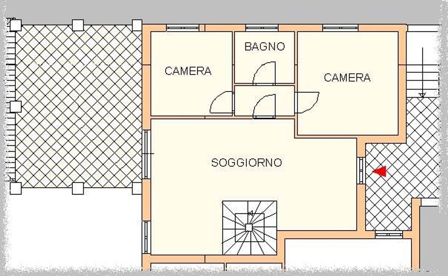 planimetria - Four-room apartment Libertà, Golfo Aranci - floor plans 1