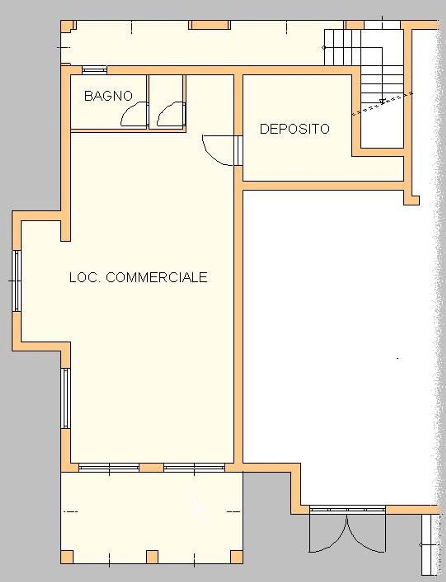 planimetria - Locale Commerciale Verazzano, Golfo Aranci - planimetria 1