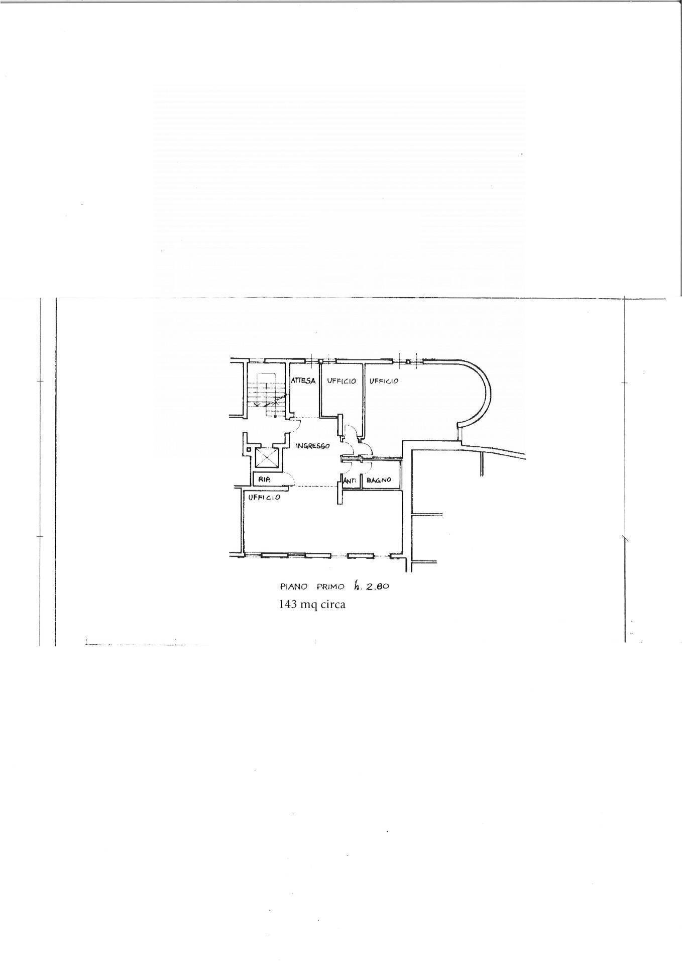 Foto 6 - Ufficio Montebelluna, Montebelluna - planimetria 1