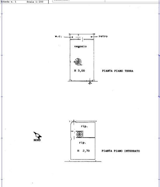 Foto 16 - Locale Commerciale Duca D'Aosta, Forte dei Marmi - planimetria 1
