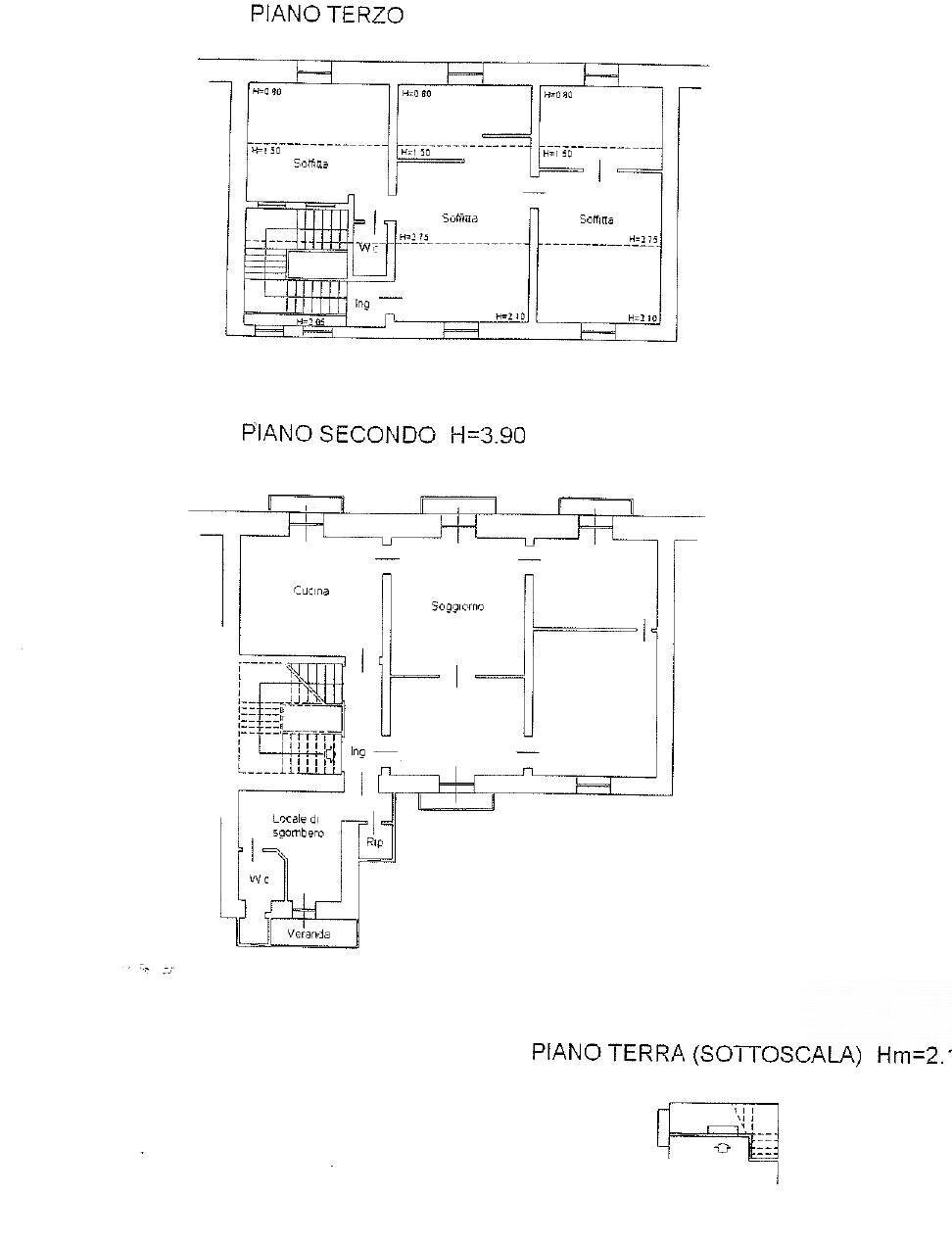 Foto 12 - Appartamento Piazza Vittorio Emanuele
 
17, Campobasso - planimetria 1