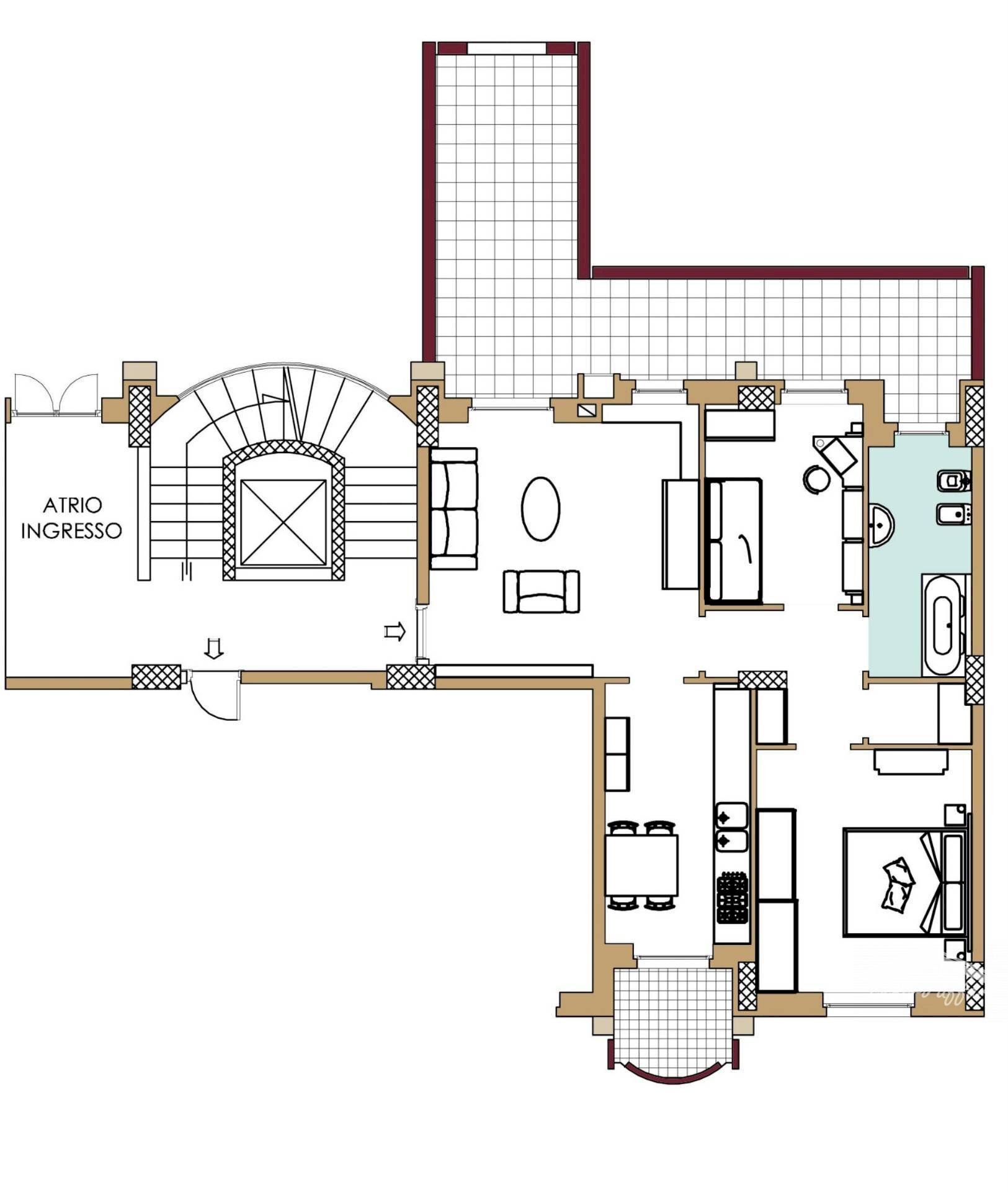 Foto 10 - Three-room apartment Via Liguria
 
31, Campobasso - floor plans 1