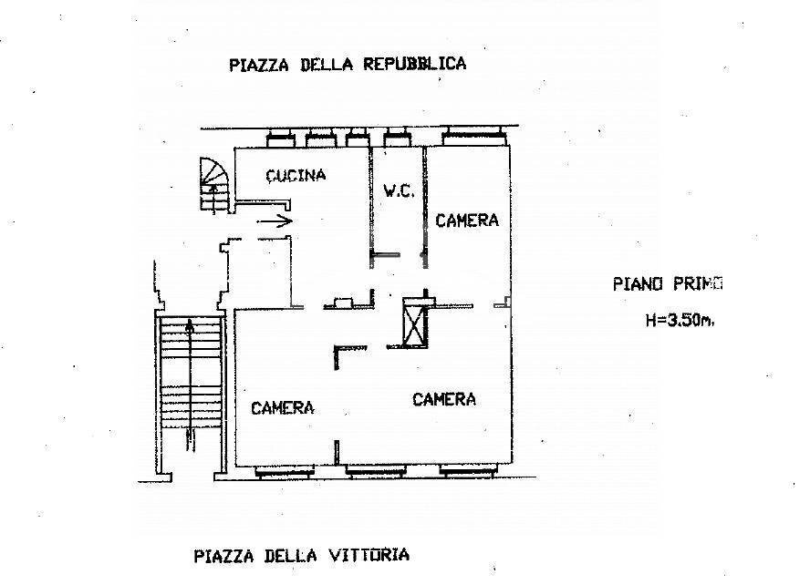 Foto 11 - Four-room apartment P.zza della Repubblica, Campobasso - floor plans 1