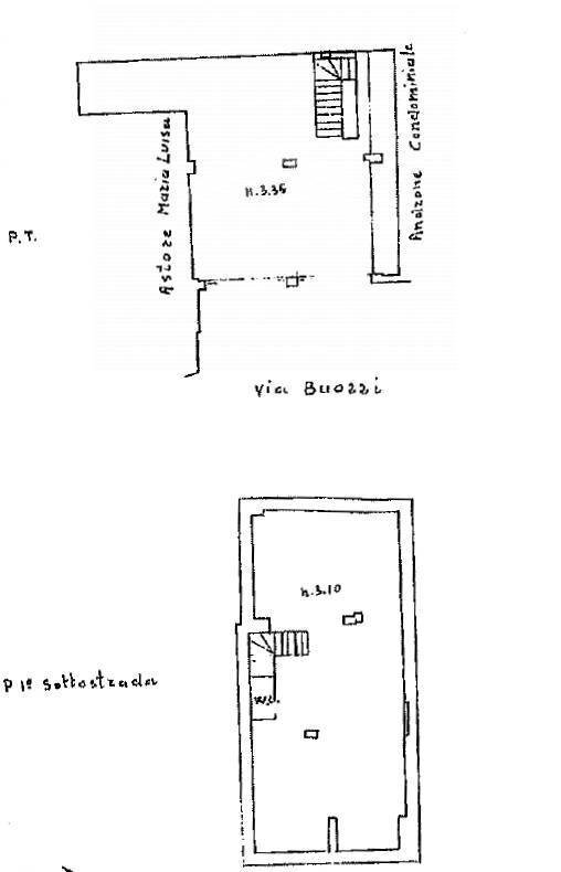 Foto 3 - Locale Commerciale Zona Via Cardarelli, Campobasso - planimetria 1