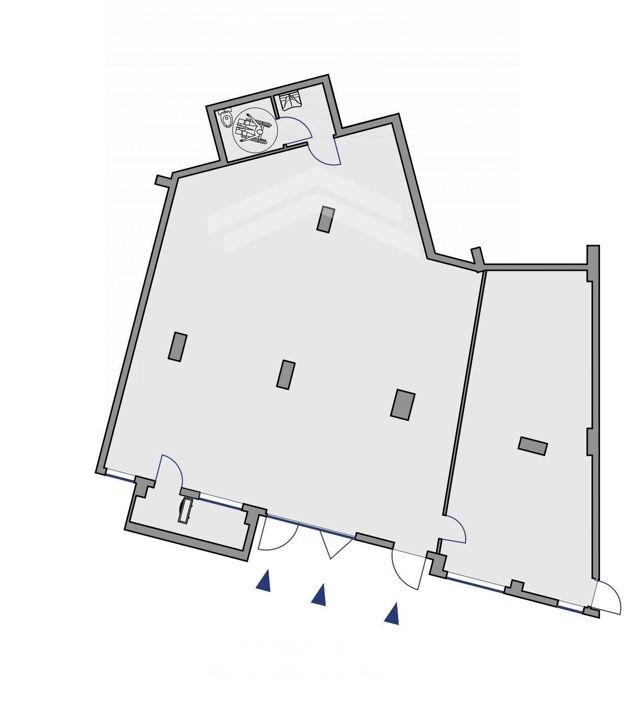 Foto 13 - Locale Commerciale Via Scardocchia, Campobasso - planimetria 1