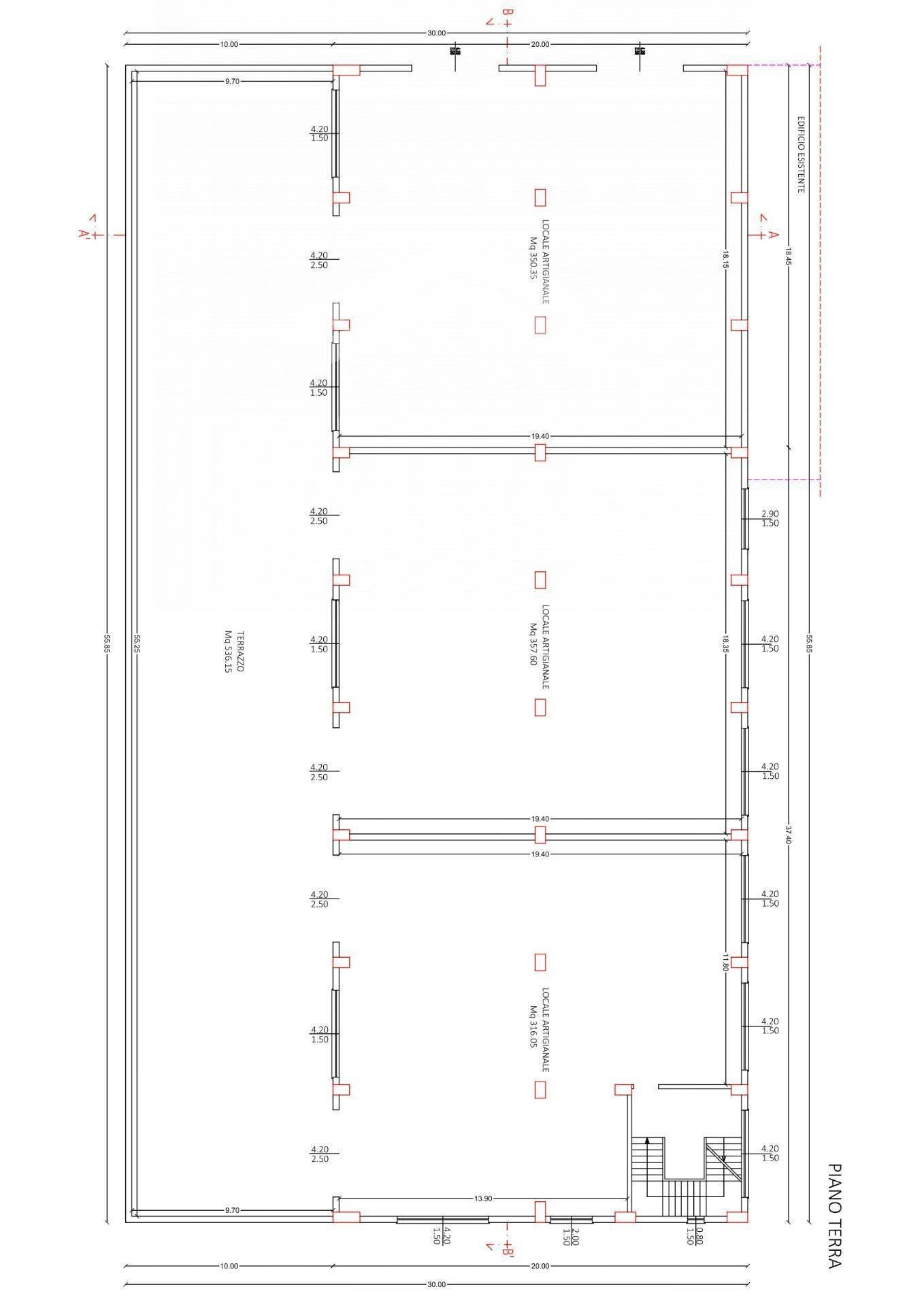 Foto 2 - Locale Commerciale C.da Colle delle Api, Campobasso - planimetria 1