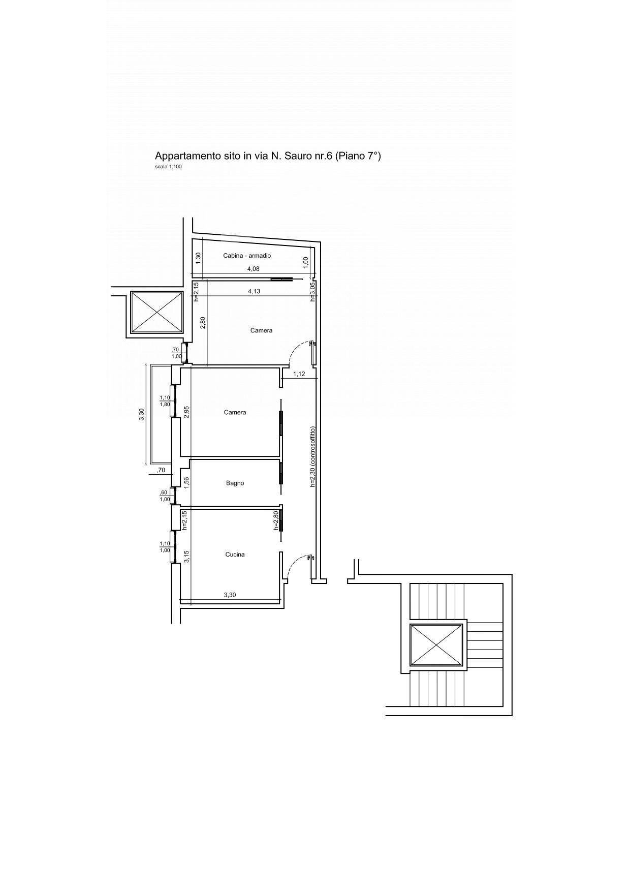 Foto 11 - Bilocale Nazario Sauro
 
6, Campobasso - planimetria 1