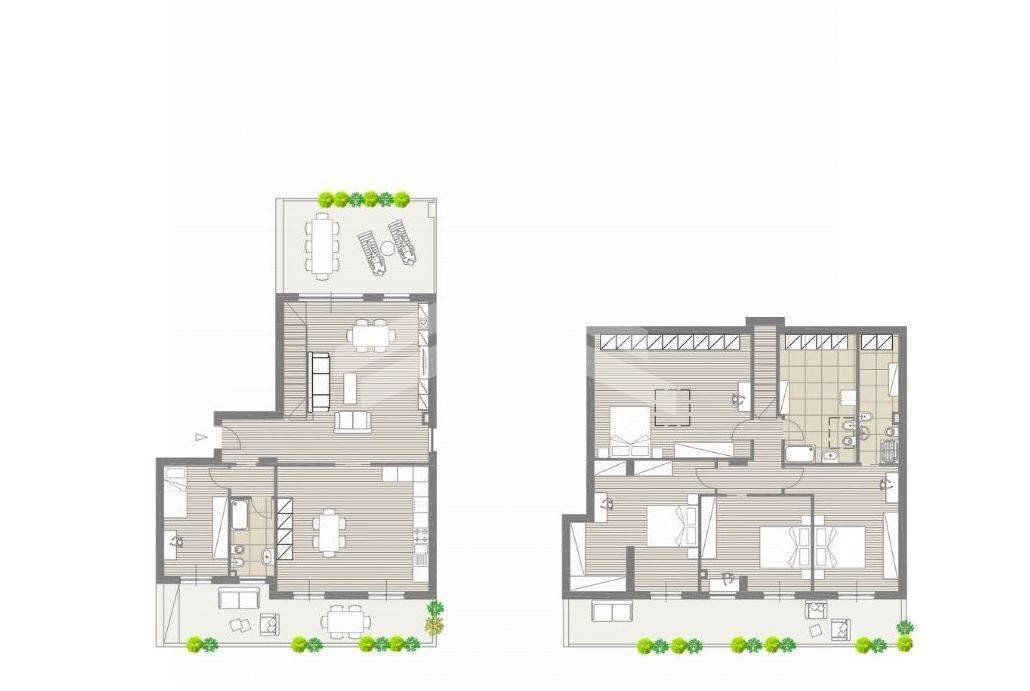 Foto 2 - Attico Piazza del Papa, Termoli - planimetria 1