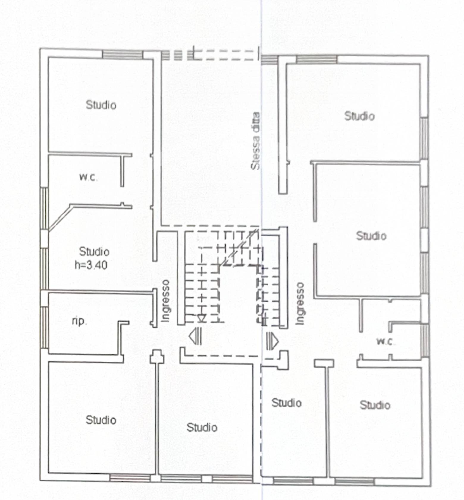 Foto 1 - Office Via Conte Verde, Campobasso - floor plans 1