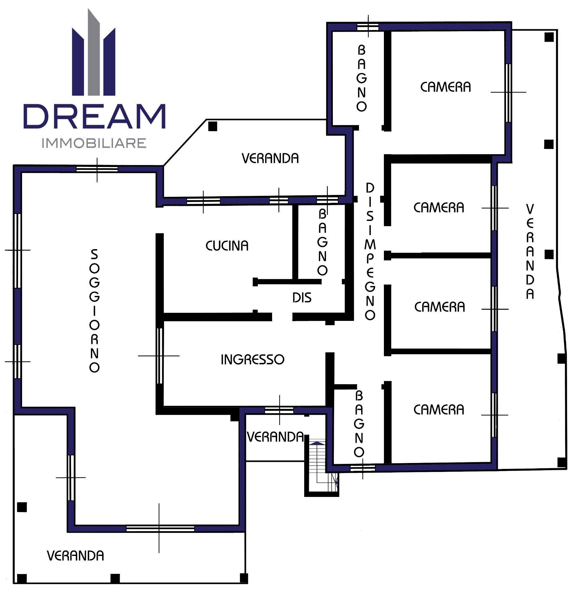 Foto 28 - Villa via degli Oleandri, Villasimius - planimetria 1