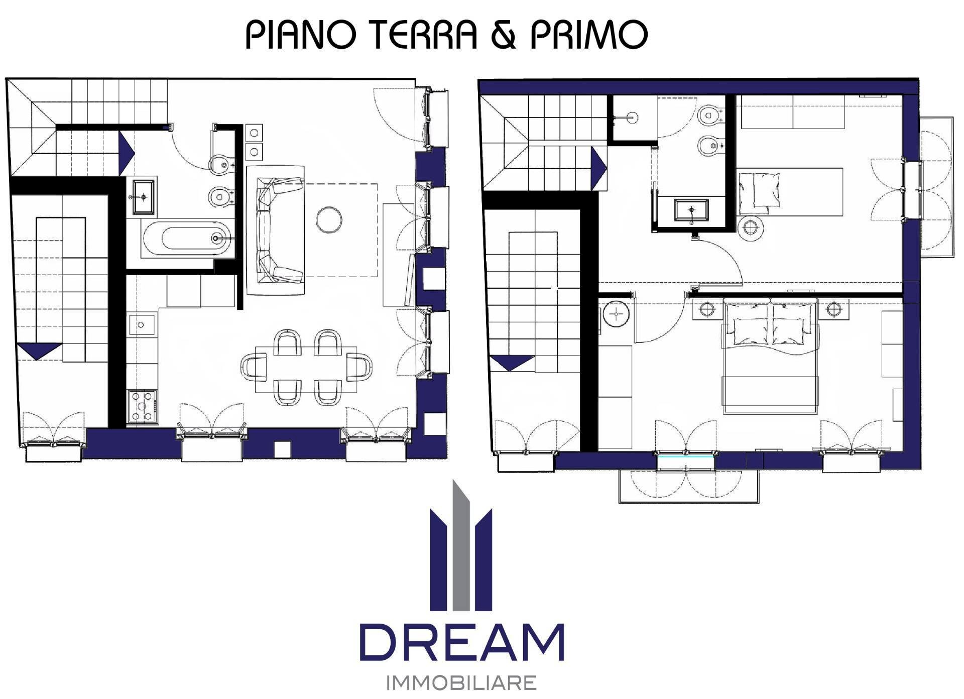 Foto 13 - Quadrilocale Viale Regina Margherita, Calasetta - planimetria 1