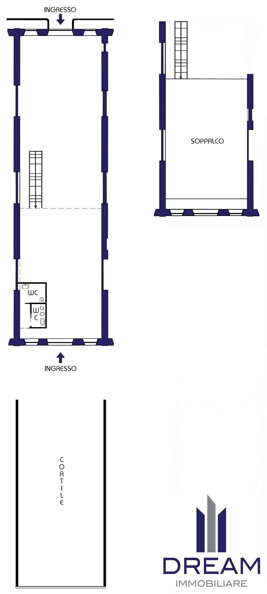 Foto 26 - Locale Commerciale Viale Trieste, Cagliari - planimetria 1