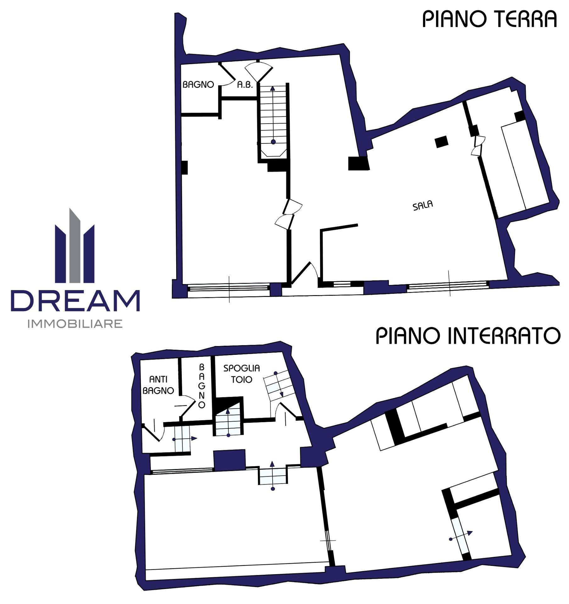 Foto 21 - Locale Commerciale Vico Barcellona, Cagliari - planimetria 1